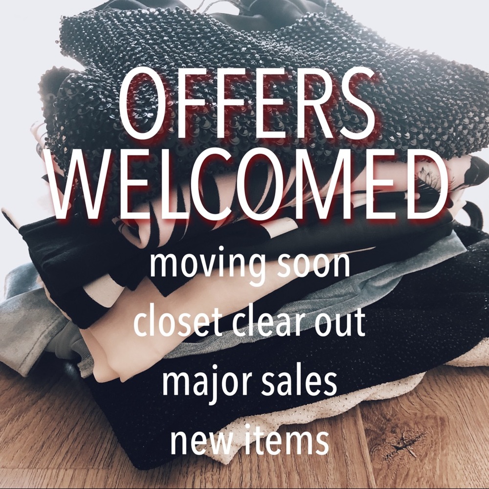 ✨OFFERS WELCOMED✨